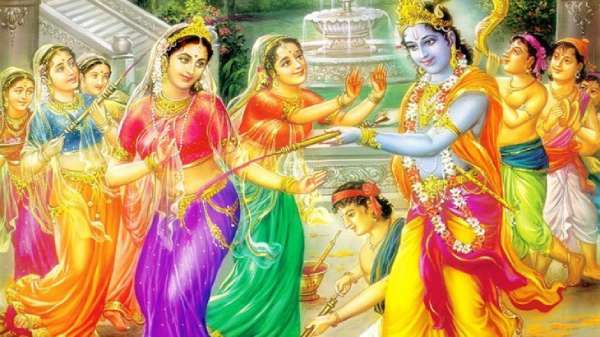 राधा-कृष्ण की होली कथा राधा-कृष्ण की होली कथा